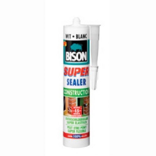 BISON SUPER SEALER CONSTRUCTION WIT CRT 290ML*12 N