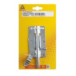 PLAATGRENDEL VERZINKT 100X50X1.25 1ST