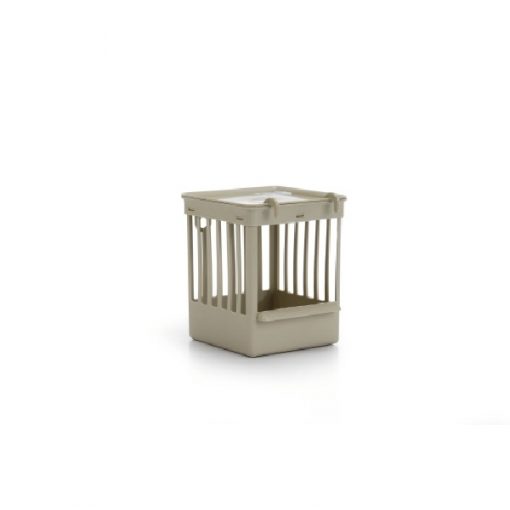 NESTKASTJE PLASTIC MET HAAKJES BEIGE
