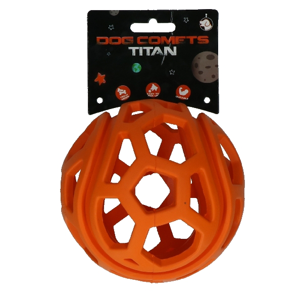 DOG COMETS TITAN ORANJE M 11,5 CM 1 ST