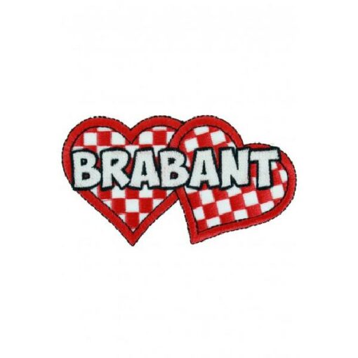 Applicatie Brabant dubbel hart bont