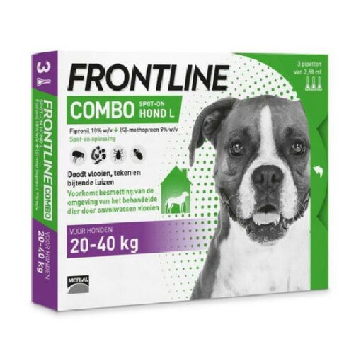 FRONTLINE COMBO HOND L 20-40 KG 3 PIPET