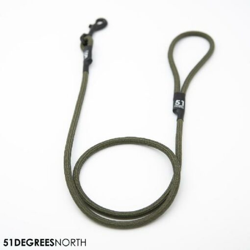 51 - Wanderful Leash Nylon Rope Khaki - 120cmx8mm