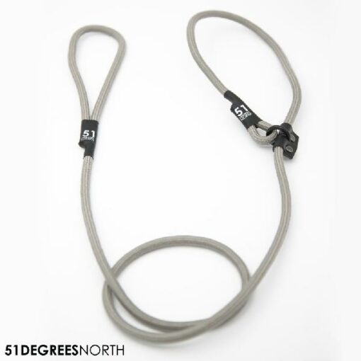 51 - Wanderful Leash Nylon Slipline Grey 120x8