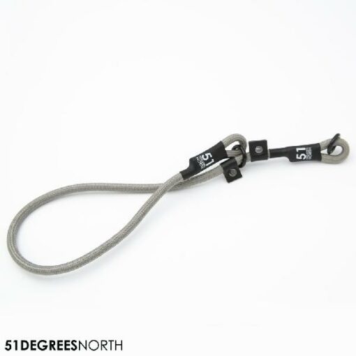 51 - Wanderful Collar Nylon Rope Grey 40-50x8