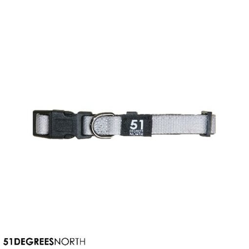 51 - Wanderful Collar Nylon Flat Grey 23/36-16mm