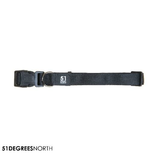 51 - Wanderful Collar Nylon Flat Black 39/65-25mm