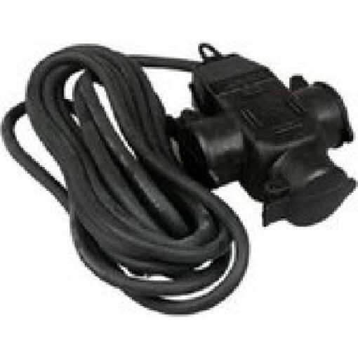 VERLENGBLOK 3V + RA 10METER H07+KLEP