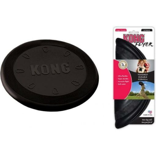FLYER RUBBER ZWART 22.5 CM