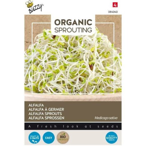 BUZZY® ORGANIC SPROUTING ALFALFA (BIO)