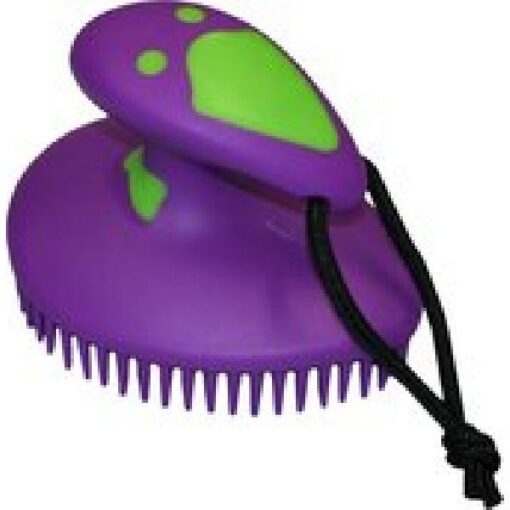 FUN RUBBER NOP BORSTEL LEMON/VIOLET 1 ST