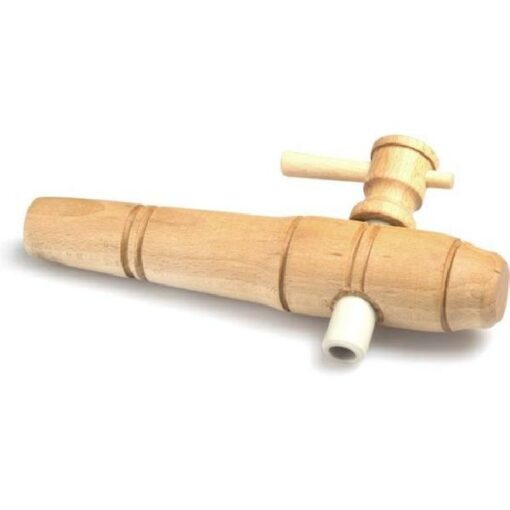 HOUTEN KRAAN KLEIN 17 CM X ø 2,8 - 4,0 CM