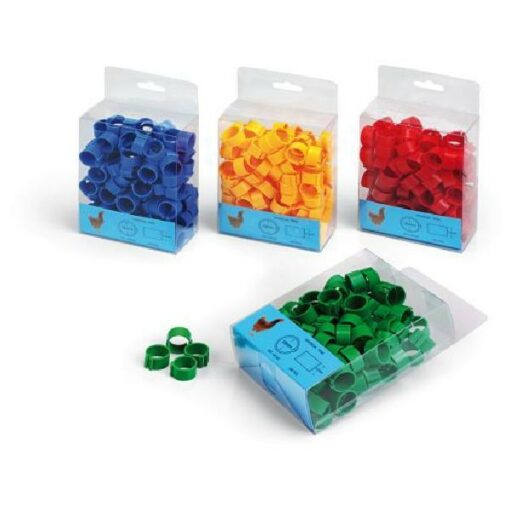 PLUIMVEERING 16MM MET KLIKSLUITING GROEN