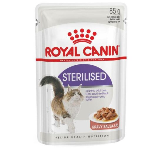 ROYAL CANIN FHN STERILISED IN GRAVY 12X85 G