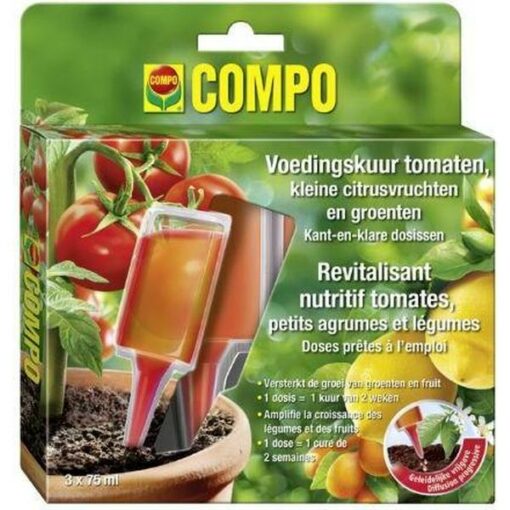 COMPO VOEDINGSKUUR TOMAAT 3X75 ML 2023902017