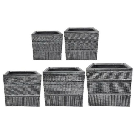Pot Andes antraciet D35x35H32