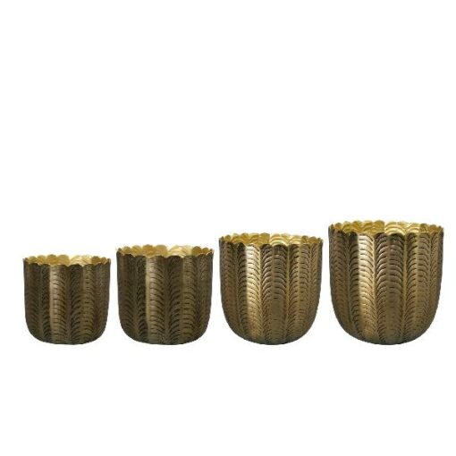 Pot Florine ant brass D13-H13