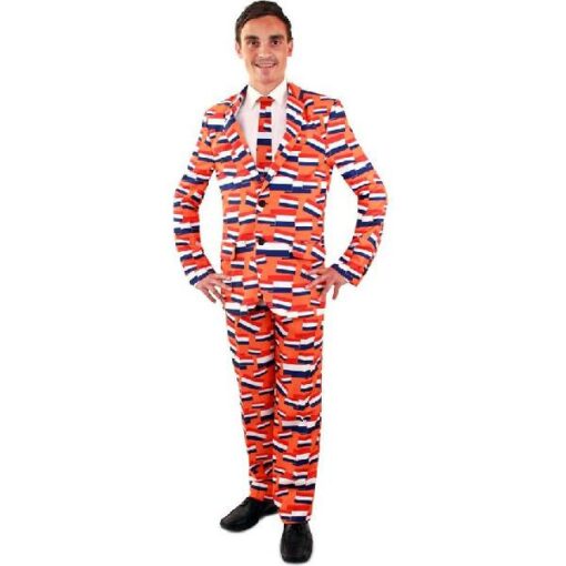 NL ORANJE KOSTUUM MAAT 54