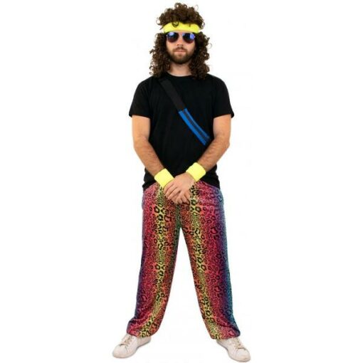 TRAININGSBROEK NEON PANTER UNISEX MAAT M-L