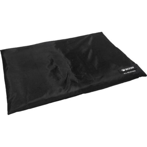 Wooff benchmat all weather zwart 91 x 56 cm