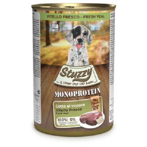 STUZZY DOG CAN MONOPR PUPPY VEAL 400 GR