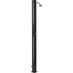 Blue bay douche solar recht zwart 20 ltr