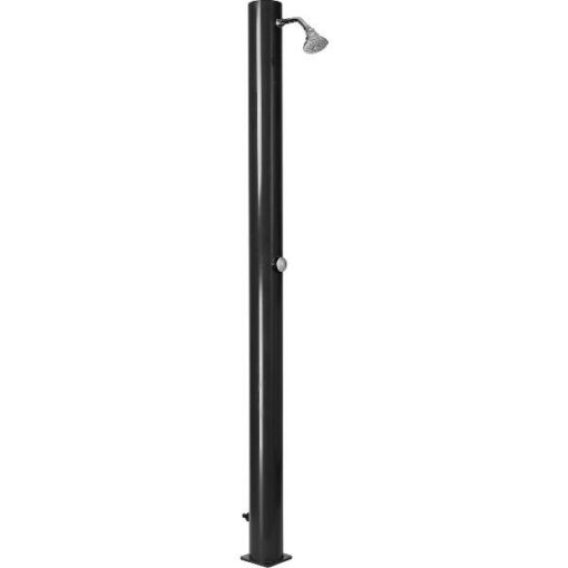 Blue bay douche solar recht zwart 20 ltr