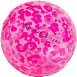 STRANDBAL NEON LEOPARD ROZE