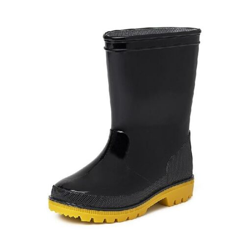 Alex kinderlaars pvc zwart 22