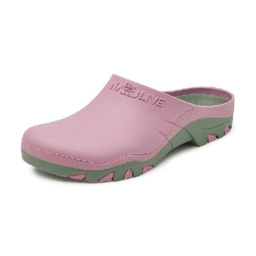 Natulive tuinklomp roze/groen 40/41
