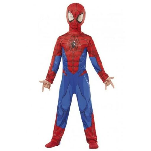 Spiderman kostuum met masker 5-6 jr / 110/116