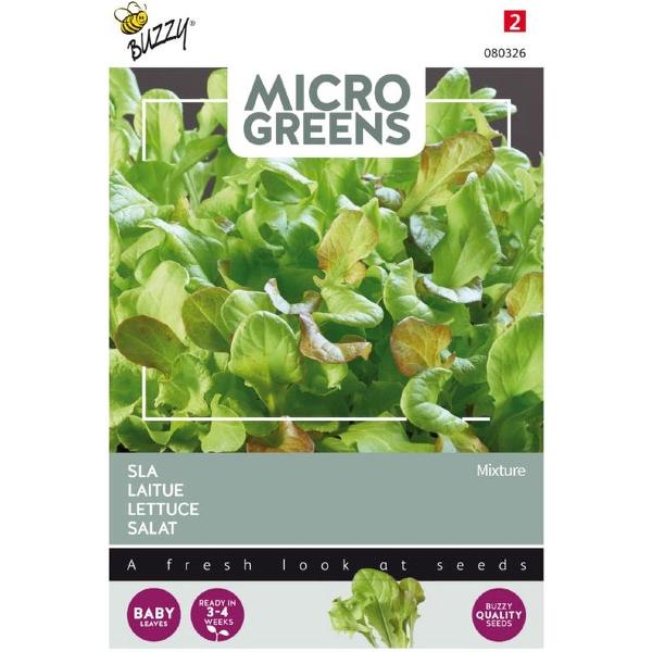 BUZZY® MICROGREENS SLA GEMENGD