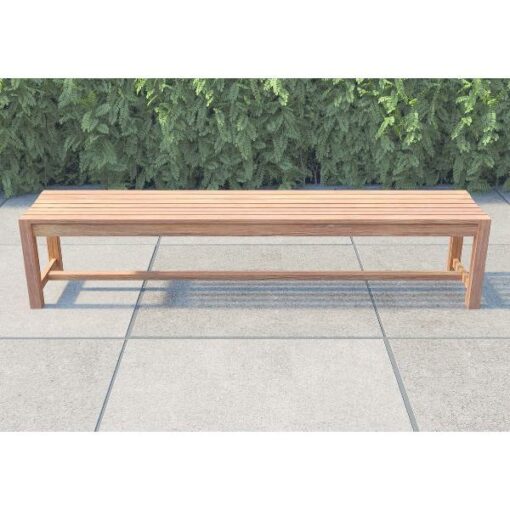 Teak tuinbankCourt