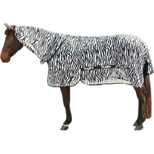 VLIEGDEKEN ZEBRA INCL. NEKDEEL 205CM 1 ST