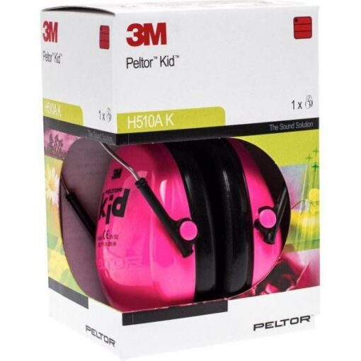 GEHOORKAP PELTOR -KIDS- FLUO ROZE