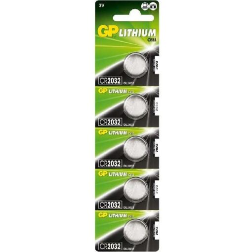 GP LITHIUM KNOOPCEL CR2032, BLISTER 5 BLISTER 5
