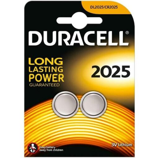 DURACELL LITHIUM KNOOPCEL 3V DL2025 BL2