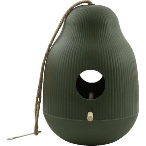 Point-Virgule vogelhuisje groen ø18.1cm H 25cm