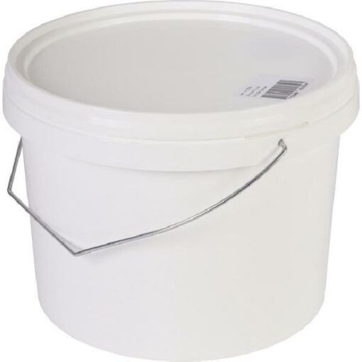 EMMER 5 LITER WIT MET DEKSEL