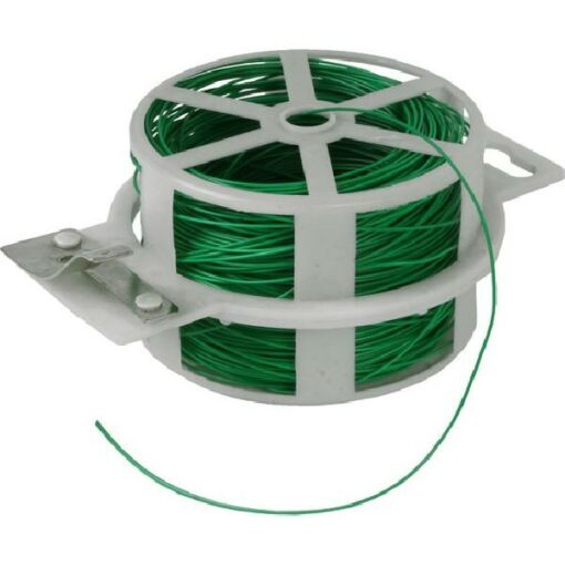 BINDDRAAD GEPLAST. 50M X 0.8MM