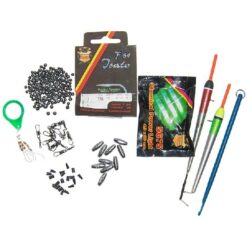 JOY OF FISHING - SCHUIFWERP DOBBER SET (UITGEBREID