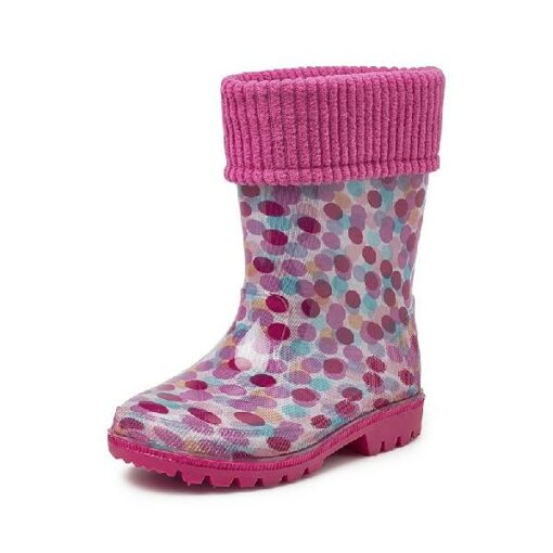 Puck pvc. gev.kinderlaars roze 33