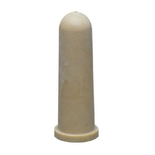 KALVERSPEEN HIKO 100MM BRUIN(ZACHT) MET KRUISSNEDE