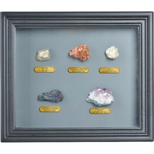 Esschert Design mineralen in lijst