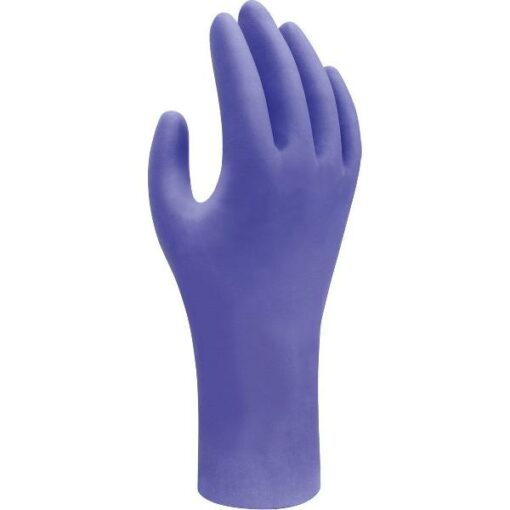 SHOWA 7540PF NITRILE BLAUW, 7/S