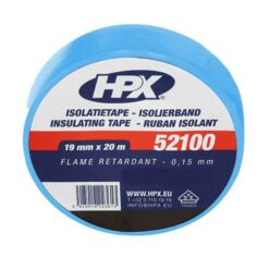 PVC ISOLATIETAPE VDE - BLAUW 19MM X 20M