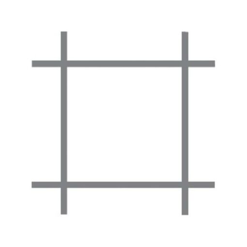 VOLIEREGAAS QUADRA VERZ. 13X0.8 100 CM X 25 M