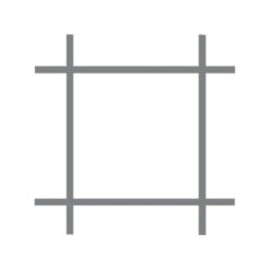 VOLIEREGAAS QUADRA VERZ. 13X0.8 50 CM X 10 M