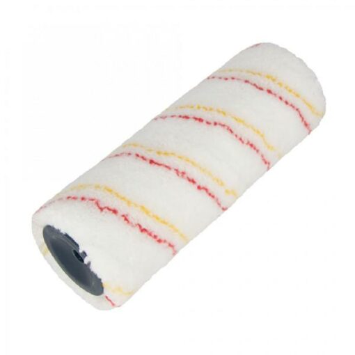 VERFROLLER MICROFIBER ROOD/GELE DRAAD 9MM VACHT, 1