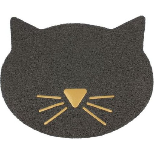 Adori Kattenbakmat Grijs/Goud 60x50 cm